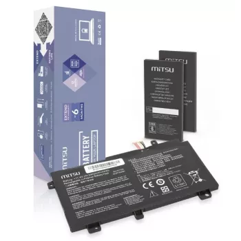 Bateria MITSU B31N1726 do ASUS FX504 FX505 FX80G 3900mAh 44Wh 11,4V