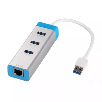 i-tec Metalowy hub ładujący USB 3.0, 4 porty, z zasilaczem