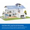 TP-Link Tapo Bezprzewodowa Wewnętrzna/Zewnętrzna Kamera Bezpieczeństwa SPEC: 4K UHD (3840x2160), Obsługa H.265/H.264, 16-krotny Cyfrowy Zoom UHD, Dwuzakresowe Wi-Fi 2,4/5 GHz, Wbudowany Akumulator Litowo-Jonowy 10000 mAh