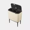 Brabantia Bo Touch Bin 34 L 2 kosze Beżowy Szerokość 540 mm Głębokość 312 mm Wysokość 680 mm