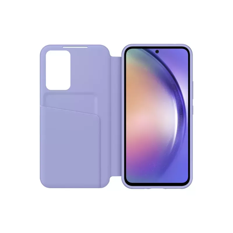 Wallet etui Samsung EF-ZA546 for Galaxy A54, for 6.4 inch (16.3 cm) screens, Blueberry