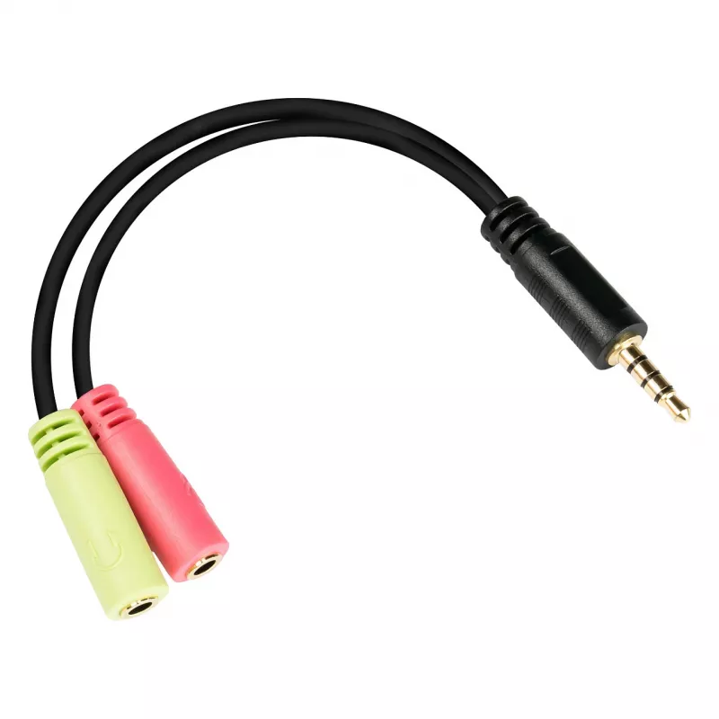 Good Connections adapter do zestawu słuchawkowego jack 3,5 mm OMTP Pin-Bel.