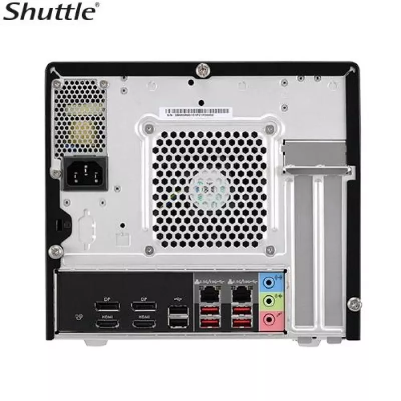 Shuttle PCB-SB860R811 SB860R8 XPC Cube Barebone, S-1851, Intel B860, 4x DDR5, Xe Graphics, 500W, czarny