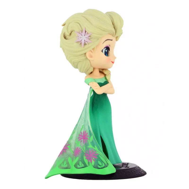 Figurka Bandai Q Posket Disney Elsa Surprise Ver. B - stylizowana kolekcjonerska figurka winylowa