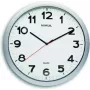 Jakob Maul GmbH Zegar ścienny MAULstep O 40 cm Srebrny (9054195)