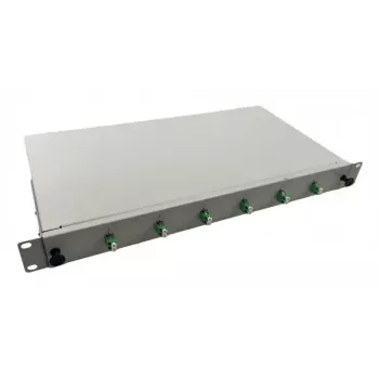 Helos 375550 rack cabinet 1U szary