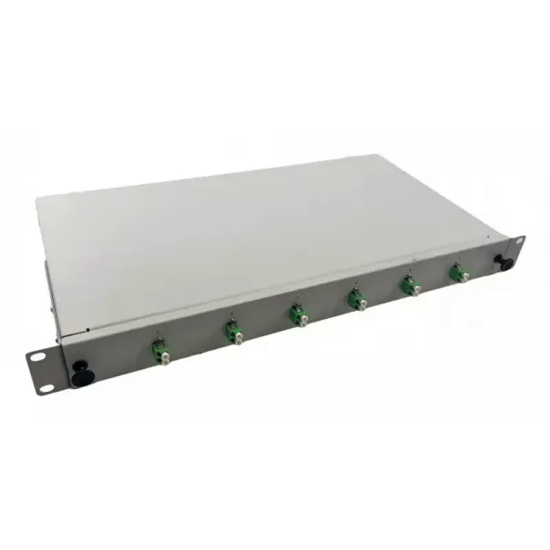 Helos 375550 rack cabinet 1U szary