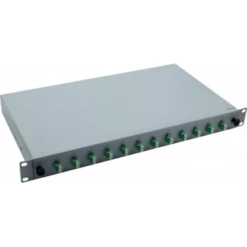 Helos 375552 szafa rack 1U Szary