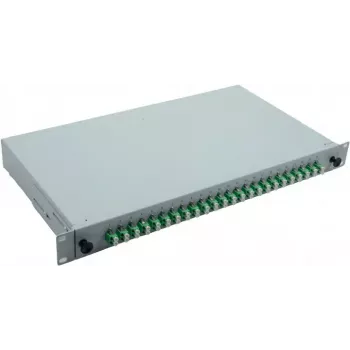 Helos 375554 szafa rack 1U Szara