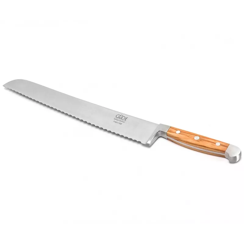 Güde Alpha Ulivo Pane nóż do chleba, 32 cm