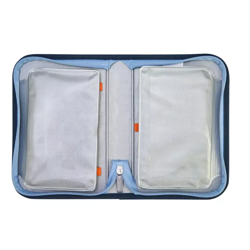 School bag set HERLITZ Loop Plus TechMech for boys — polyester, includes school bag, sport bag, pencil case, pencil pouch