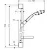 System prysznicowy Hansgrohe Croma 100 27771000 Chrom