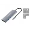 CONCEPTRONIC 10-1 Dock USB-C->HDMI/2xUSB-C/3xUSB-A/+ 20cm gr