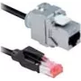 Kabel krosowy Ethernet Bachmann CAT6a RJ45 5 m — Cat6a, złącza RJ-45, styki niklowane, 10 Gbps