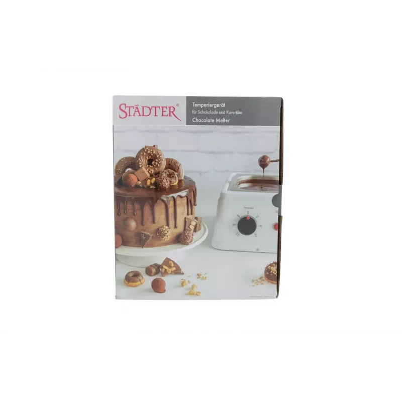 Städter Chocolate Melter, 1,5 L, Srebrny/Biały