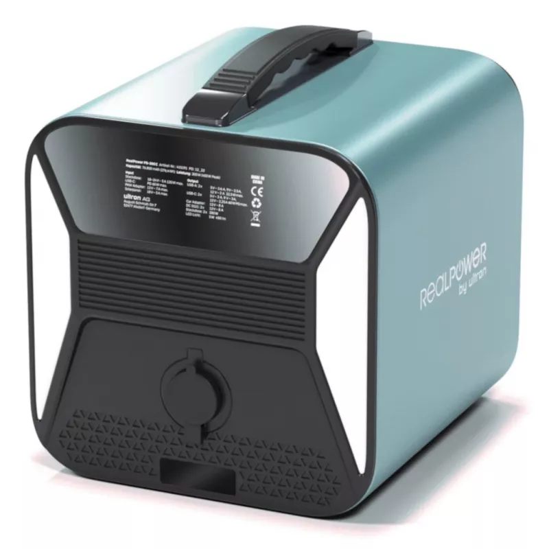 Przenośna stacja zasilania RealPower PS-300C 76800 mAh