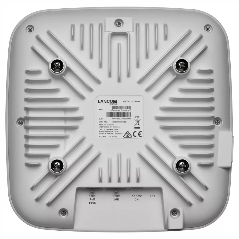 Lancom LX-7400 Wi-Fi 7 Tri-Band Access Point, 18000 Mbit/s, PoE