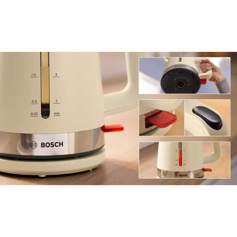 Bosch MyMoment czajnik elektryczny 1,7 L 2400 W kremowy