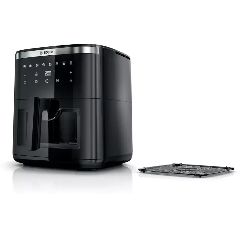 Bosch Serie 6 MAFS2671B frytkownica Pojedyncza 7,2 l Wolnostojący 1800 W Frytkownica powietrzna Czarny
