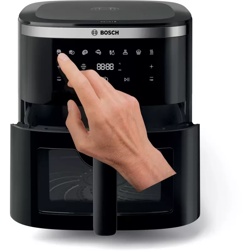 Bosch Serie 6 MAFS2671B frytkownica Pojedyncza 7,2 l Wolnostojący 1800 W Frytkownica powietrzna Czarny