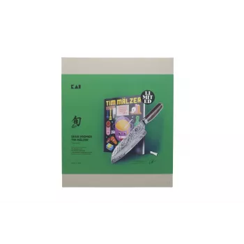 Kai Shun Premier Tim Maelzer Santoku Nóż + Książka