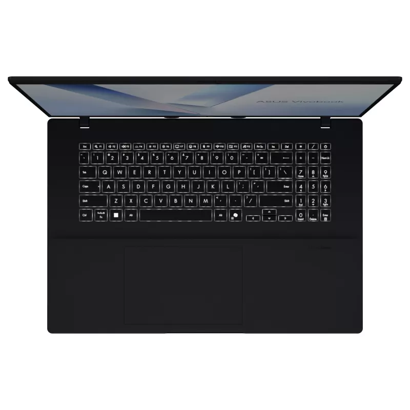 ASUS Vivobook 18 M1807GA-S8068W Laptop, 18 cali WUXGA, AMD Ryzen AI 7 445, 16 GB RAM, 1 TB SSD, Windows 11 Home, Niebieski