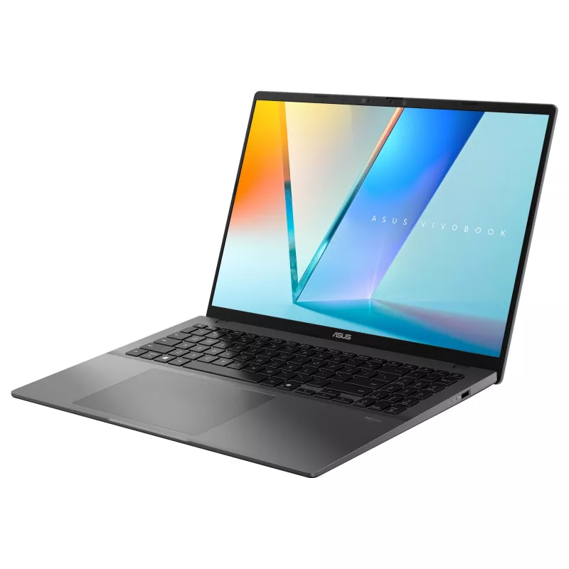 ASUS Vivobook S16 S3607VA-RP142W Laptop, 16 cali WUXGA, Intel Core 7 240H, 16 GB RAM, 1 TB SSD, Windows 11 Home, Szary