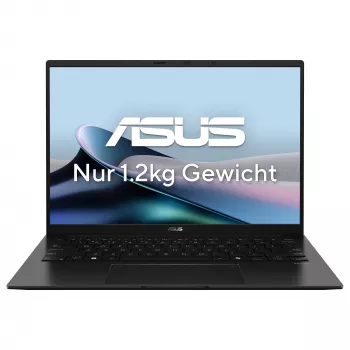 ASUS Zenbook 14 OLED UM3406GA-QD032W Laptop, AMD Ryzen AI 7 445, 14 cali WUXGA, 32GB RAM, 1TB SSD, Windows 11 Home, Czarny
