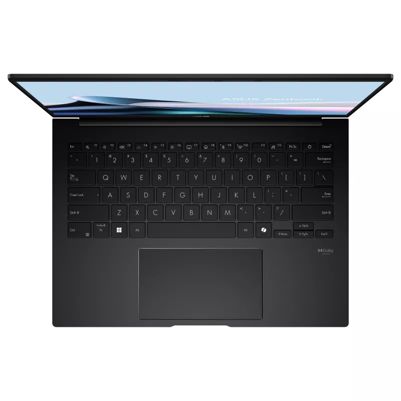 ASUS Zenbook 14 OLED UM3406GA-QD032W Laptop, AMD Ryzen AI 7 445, 14 cali WUXGA, 32GB RAM, 1TB SSD, Windows 11 Home, Czarny
