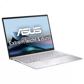 ASUS Zenbook 14 OLED UX3405CA-ST775X Laptop, Intel Core Ultra 9 285H, 32 GB RAM, 1 TB SSD, 14 cali WQXGA+, Windows 11 Pro, Srebrny