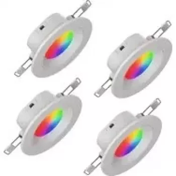 Nanoleaf Essentials Smart Downlight, zestaw 4 szt., Matter i Wi-Fi