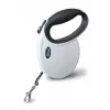 Smycz automatyczna Hilton Smart Dog Tape M — 4 m, dla psów do 20 kg, biało-czarna