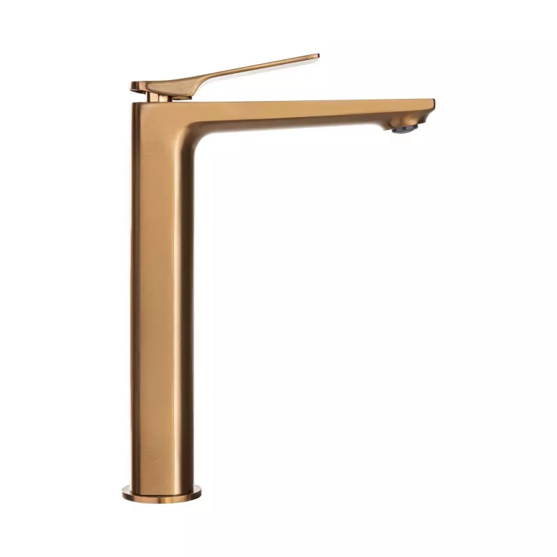 Invena | Bateria umywalkowa | Neri BU-01-W14-L | Miedź