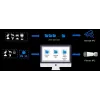 Uniview IPC2328SB-DZK-I0 kamera bezpieczeństwa Bullet IP kamera bezpieczeństwa Zewnętrzna 3840 x 2160 pikseli Sufit/ściana
