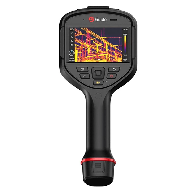 H4 Kamera termowizyjna, 480x360 IR, 30Hz, FOV 25°x19°, 4,3-calowy dotykowy LCD, Laser, 64GB, Wi-Fi, Bluetooth, 8MP, Bateria