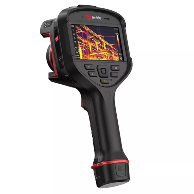 H4 Kamera termowizyjna, 480x360 IR, 30Hz, FOV 25°x19°, 4,3-calowy dotykowy LCD, Laser, 64GB, Wi-Fi, Bluetooth, 8MP, Bateria