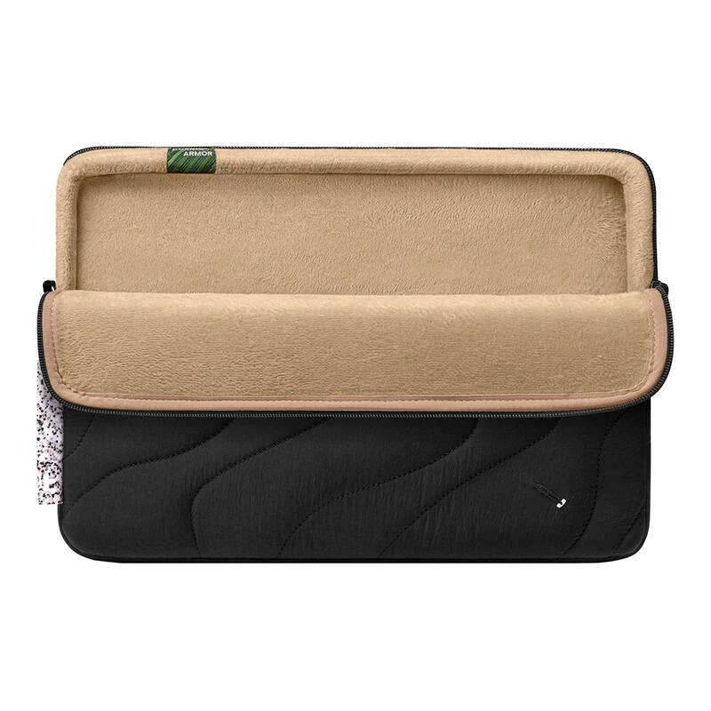 Pokrowiec na laptop Tomtoc Terra-A27 dla 16-calowych laptopów, czarny, ochronna powierzchnia zewnętrzna z neoprenu