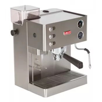 Lelit Kate PL82T, Ekspres do kawy, 2,5 l, ziarna kawy, kawa mielona, Wbudowany młynek, 1200 W, Stal nierdzewna