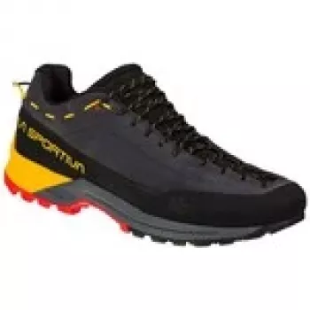 buty podejściowe La Sportiva Tx Guide Leather - carbon/żółty Rozmiar: 44_5