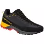 buty podejściowe La Sportiva Tx Guide Leather - carbon/żółty Rozmiar: 44_5