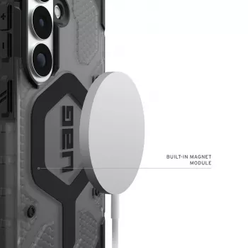 UAG Urban Armor Gear Pathfinder Case with Magnet Module | Samsung Galaxy S26 | ash (szary transparent)/Czarny | 214528113140 (214528113140)