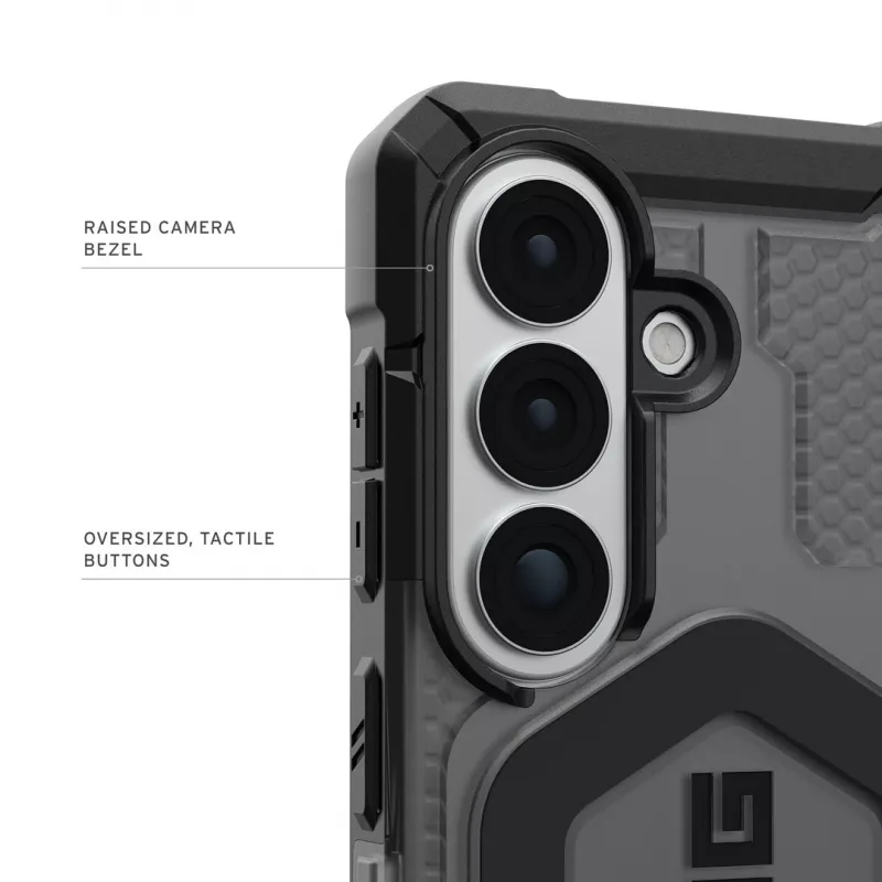 UAG Urban Armor Gear Pathfinder Case with Magnet Module | Samsung Galaxy S26 | ash (szary transparent)/Czarny | 214528113140 (214528113140)