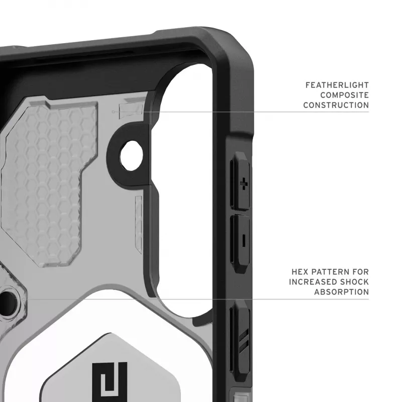 UAG Urban Armor Gear Pathfinder Case with Magnet Module | Samsung Galaxy S26 | ash (szary transparent)/Czarny | 214528113140 (214528113140)