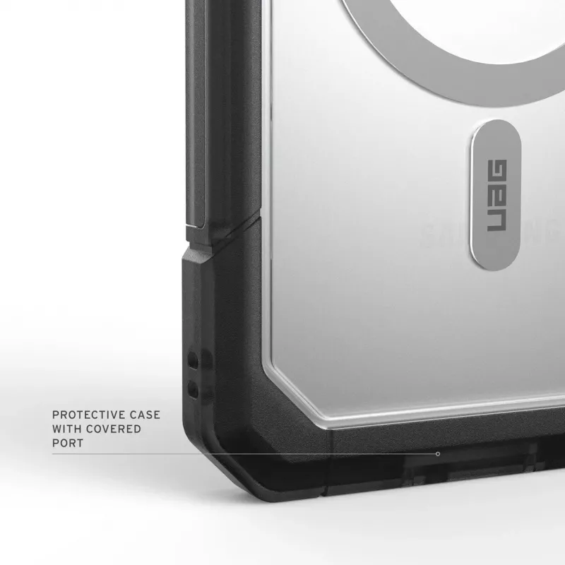 UAG Urban Armor Gear etui Trooper z modułem magnetycznym | Samsung Galaxy S26 Ultra | przezroczysty/popielaty (szary) | 214516114G31 (214516114G31)