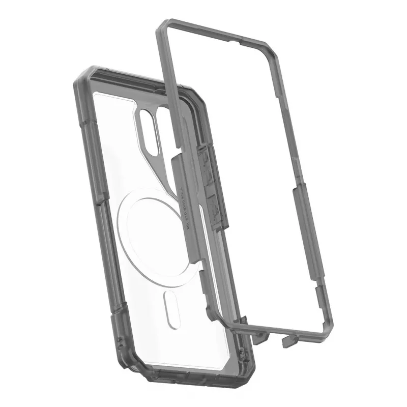 UAG Urban Armor Gear etui Trooper z modułem magnetycznym | Samsung Galaxy S26 Ultra | przezroczysty/popielaty (szary) | 214516114G31 (214516114G31)