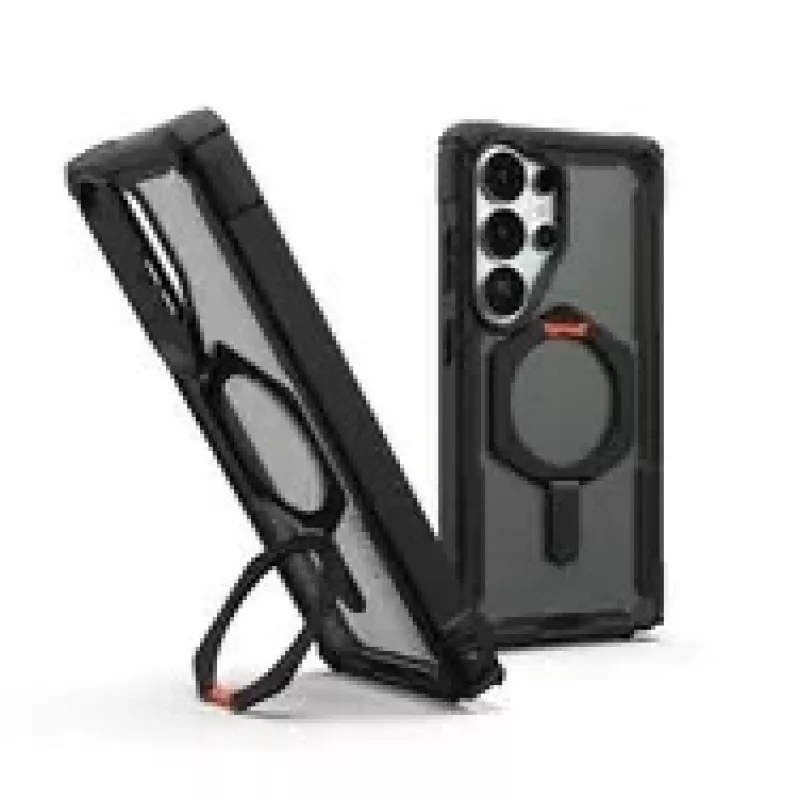 UAG Urban Armor Gear Plasma XTE Kickstand etui z modułem magnetycznym | Samsung Galaxy S26 Ultra | Czarny/pomarańczowy | 214522114097 (214522114097)