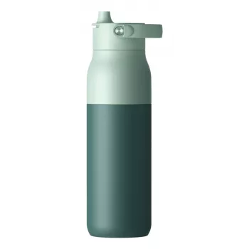 Butelka samoczyszcząca LARQ PureVis 2 ze stali nierdzewnej 680 ml, zakrętka, wbudowana bateria, żywotność 20 dni, zielona