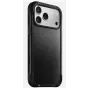 Etui na telefon Nomad Rugged Leather Case do iPhone 17 Pro Max, pokrowiec, skóra + TPU + PC, pasuje do ekranu 17,5 cm (6,9 cala), czarny