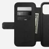 Skórzany futerał do telefonu Nomad Modern Leather Folio dla iPhone 17 Pro Max (6,9 cala) brązowy, skóra/aluminium, 4 kieszenie na karty