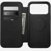 Skórzany futerał do telefonu Nomad Modern Leather Folio dla iPhone 17 Pro Max (6,9 cala) brązowy, skóra/aluminium, 4 kieszenie na karty